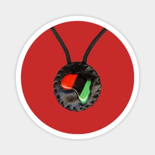 Protected by the Red, The Black, and The Green Magnet